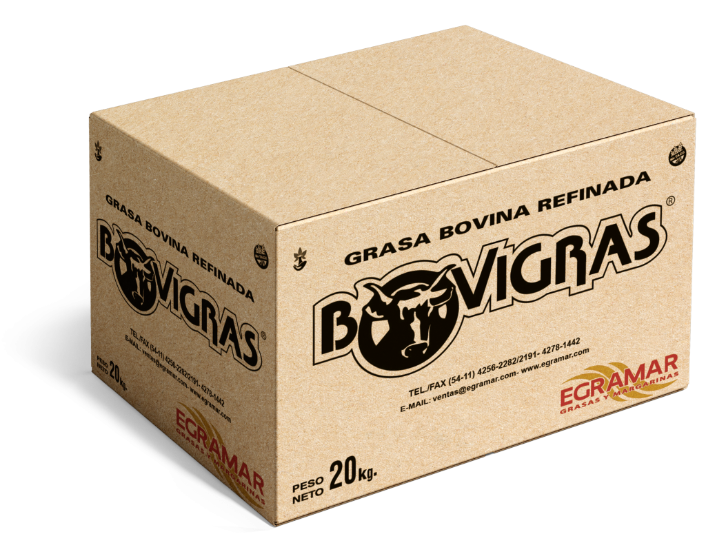 Grasa Bovina refinada Bovigras