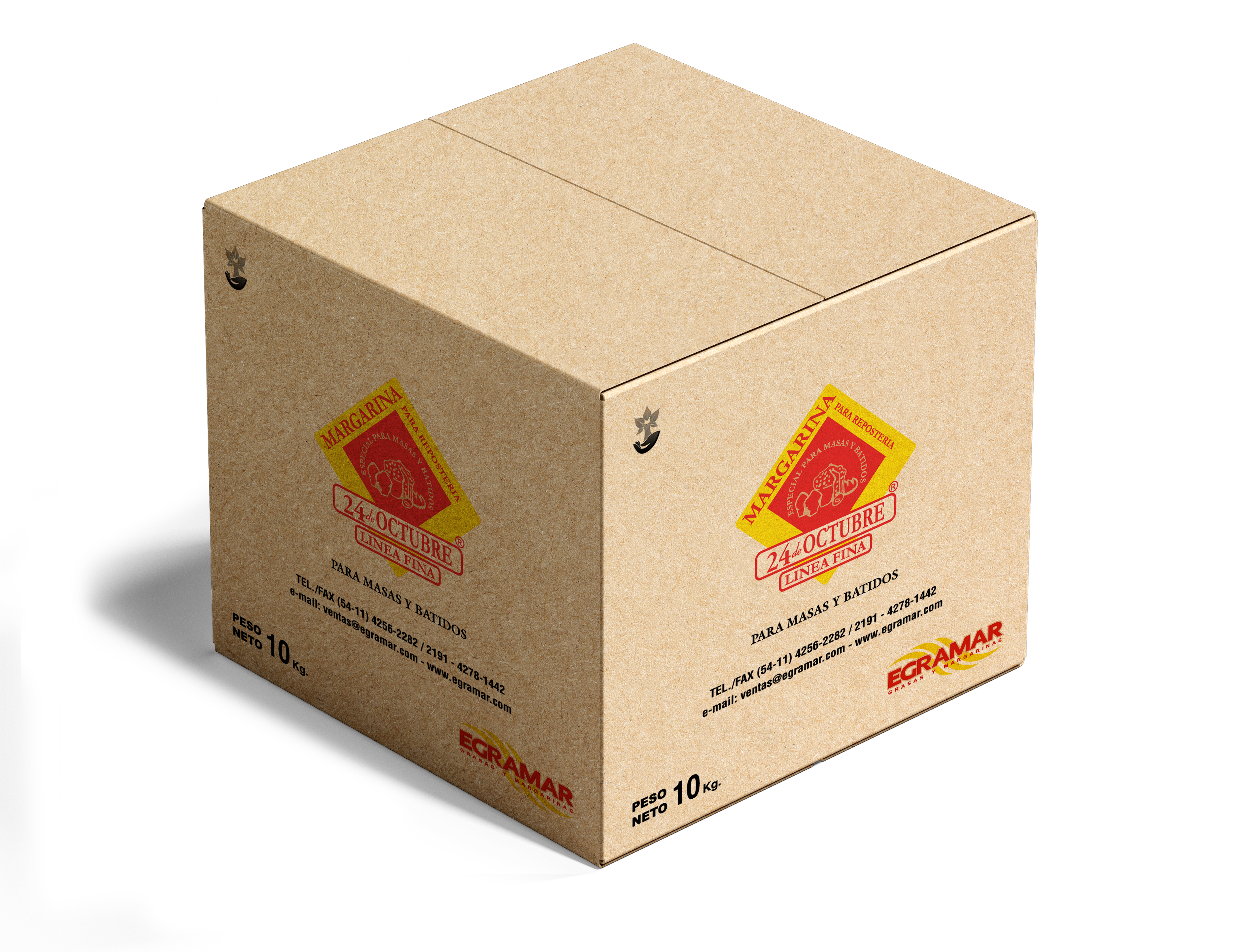 Margarina para masas 24 de Octubre línea fina